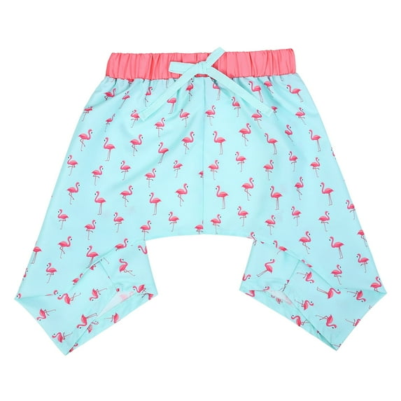 HDE Dog Swim Trunks Hawaiian Board Shorts for XS to XXL Dogs Party Like a Flock Star XL