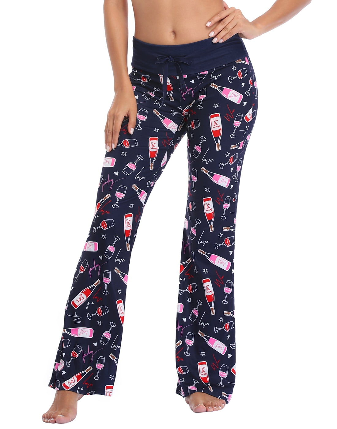 DGZTWLL Buffalo Plaid Pajama Pants for Women Soft Comfy Sleepwear Elastic  Waist Plus Size Casual Wide Leg Loungepants Pocket : : Clothing