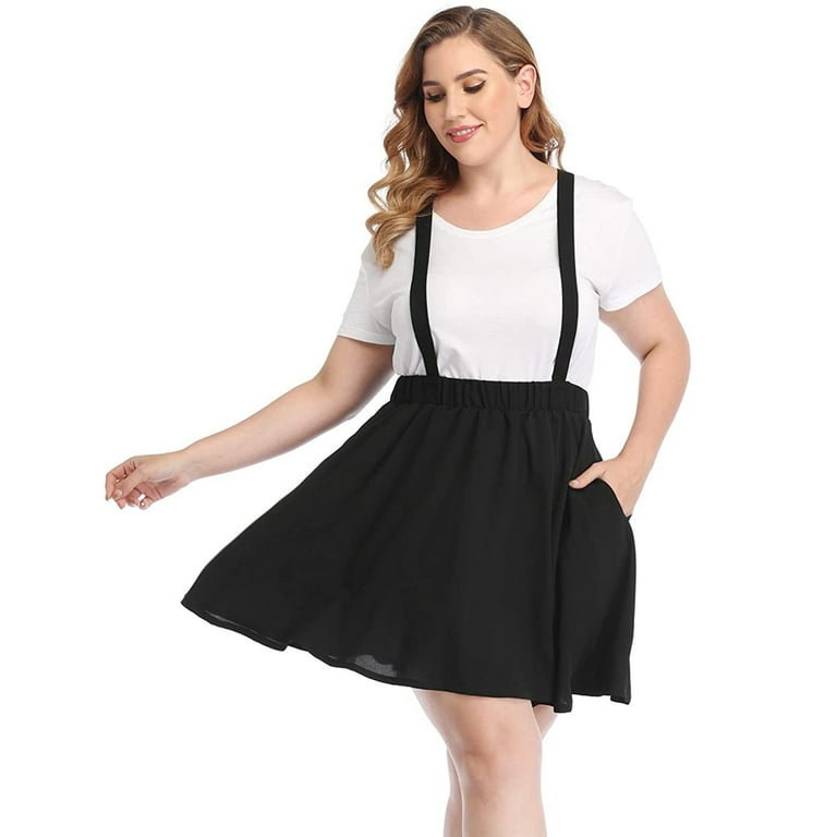 Suspender skater 2024 skirt outfit