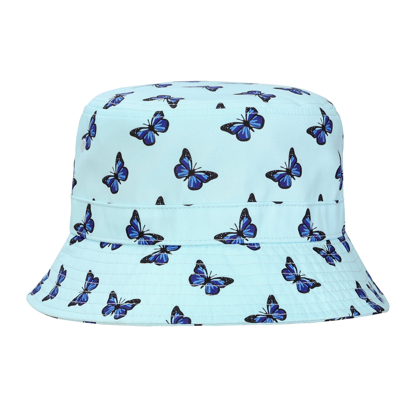 HDE Unisex Bucket Hat Outdoor Packable Travel Sun Hats Blue