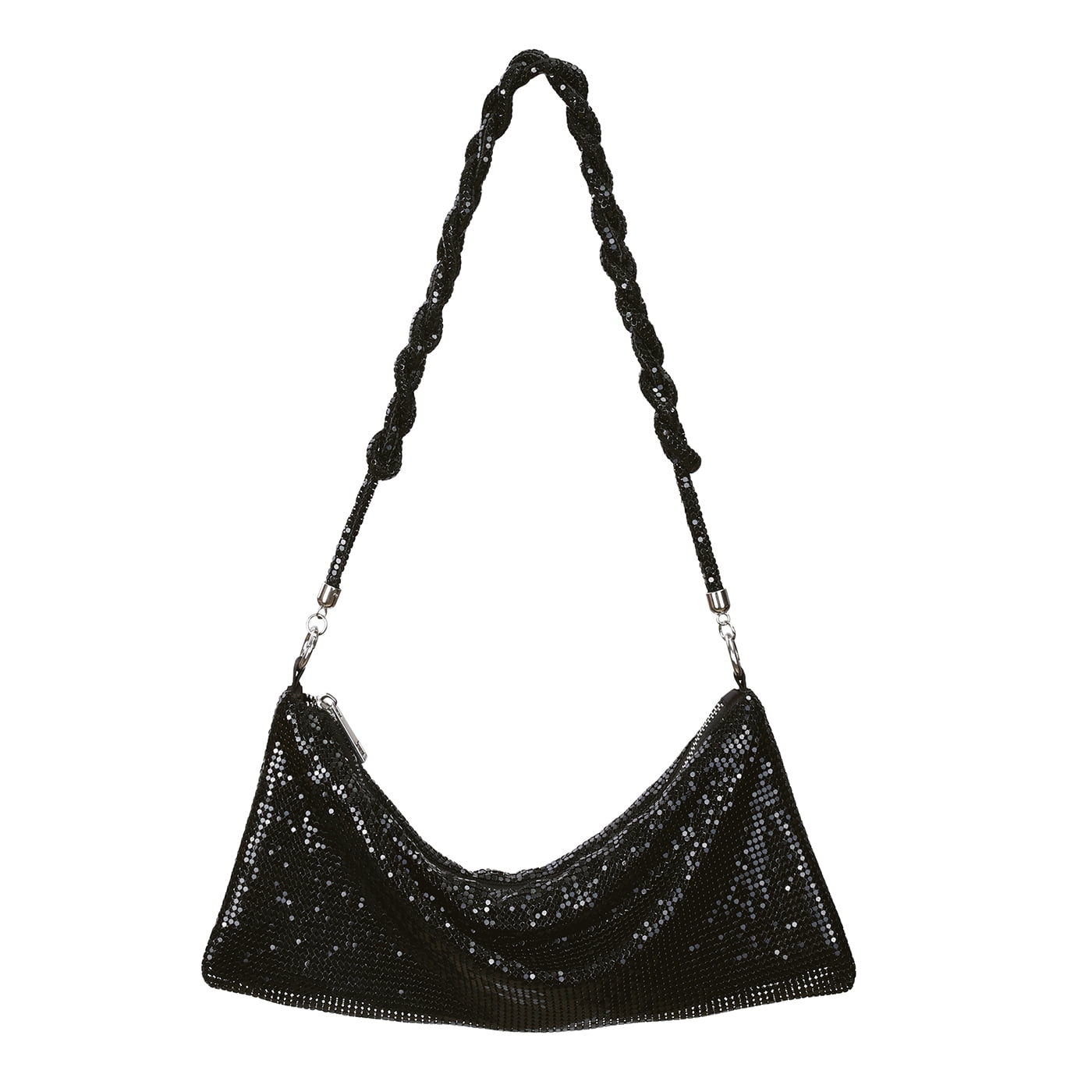 HDE-Women-s-Metallic-Mesh-