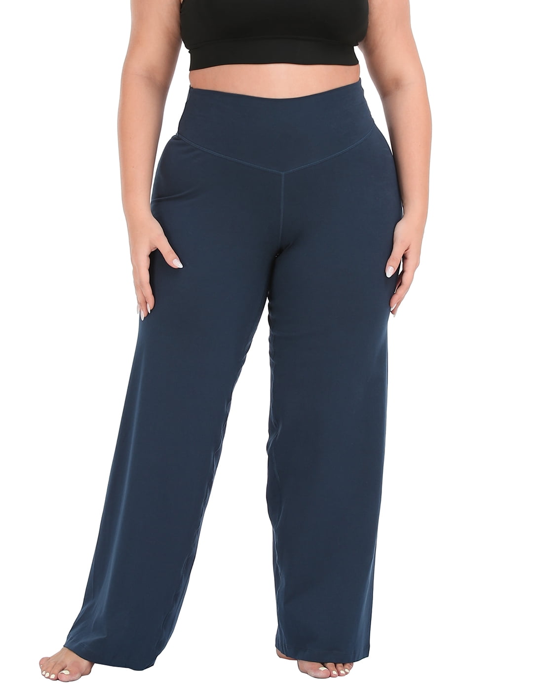 SEAOPEN Flare Leggings for Women Plus Size High Waisted Yoga Pants
