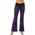 thumbnail image 1 of HDE Womens Pajama Pants Wide Leg Sleepwear Casual Loose Lounge Pant PJ Bottoms Purple Tie Dye 3X Plus, 1 of 8