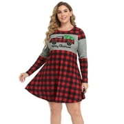 sachin and babi light blue dress united states sweaters | Dresses | Ugly Christmas Sweater Dress In Medium  Santa Rudolph Tis The Sea Sun Green Red main image 1