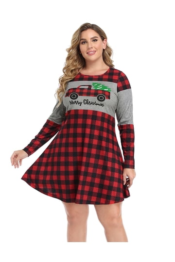 knee length dresses for ladies v28 Ugly Christmas Sweater for Women Vintage Funny Merry Knit Sweaters – Ugly  Christmas Sweater Party main image 1
