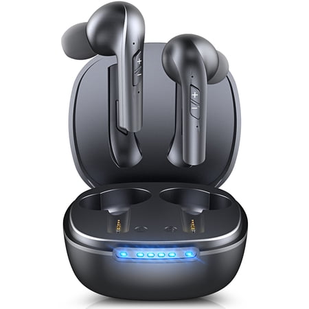 HDFK Rechargeable Personal Sound Amplifier for Adults Sound Intensifier Metal Grey