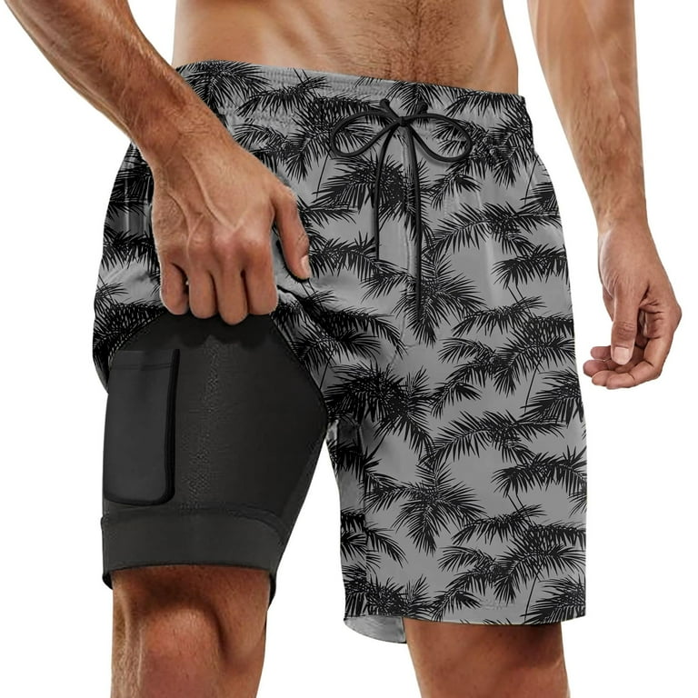 Mens Swim Shorts Mens Swim Trunks Lined Ierhent Board Shorts Mens
