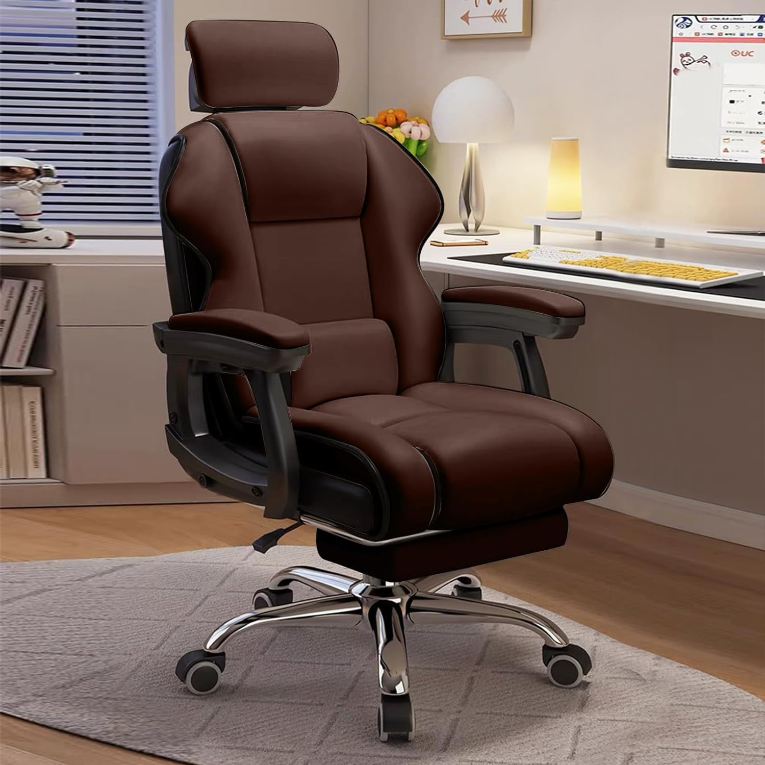 HDHNBA Executive Computer Chair Home Office Desk Chair,Adjustable