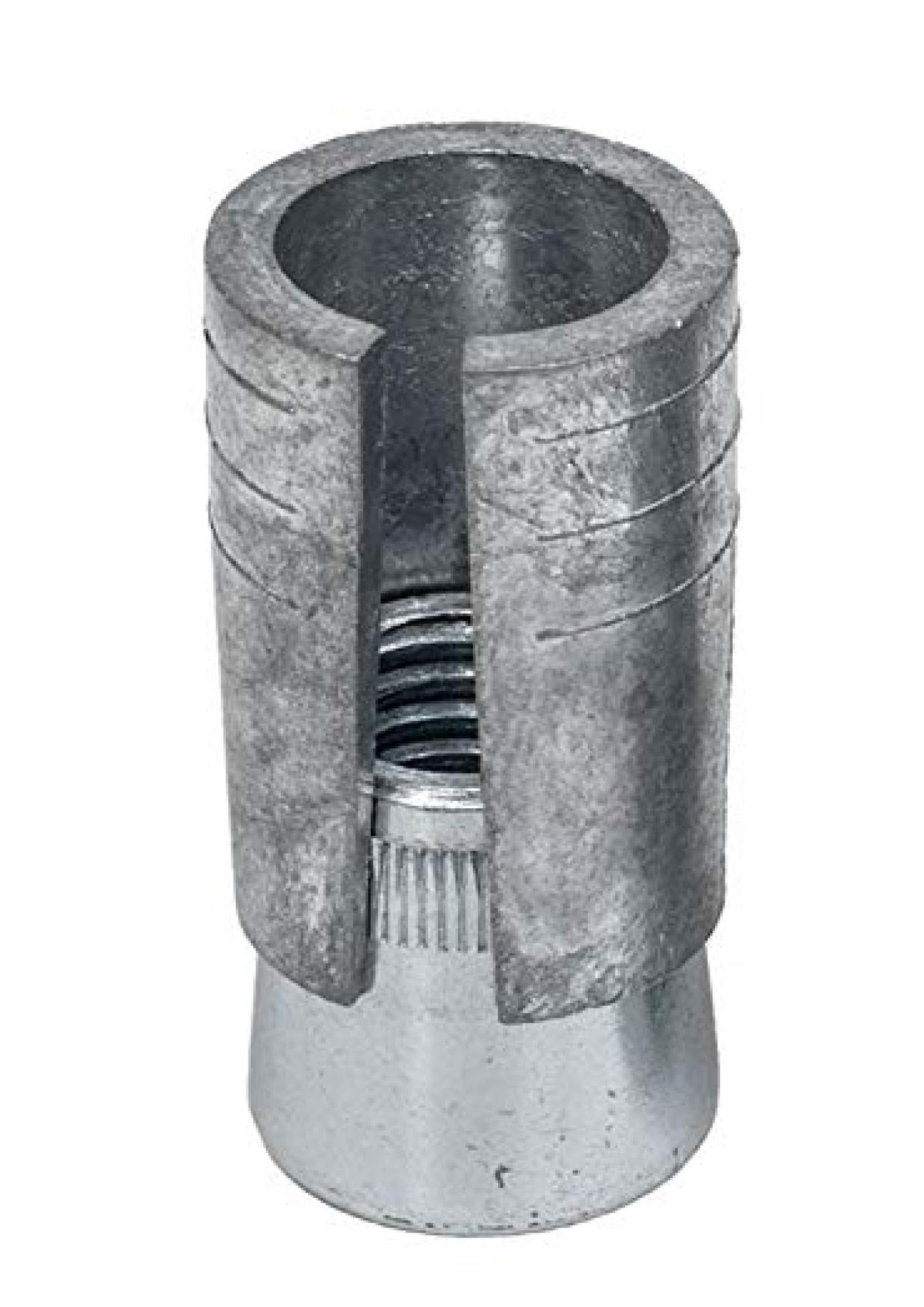 HDIA37 HDIA Hollow Drop-in Internally Threaded Anchor for 3/8-in. Rod ...