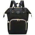 thumbnail image 1 of HDJ Large Capacity Waterproof Diaper Bag Backpack, Black, 1 of 5