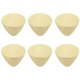 thumbnail image 1 of HDJNal Cone Shape Zinc Alloy Knobs/ Handles/ Pulls for Kitchen Cabinets, Cupboards, Wardrobe, Drawer,Dresser,Chest etc Vintage DIY Home Decorative,Brush Brass(Set of 6 PCS), 1 of 6
