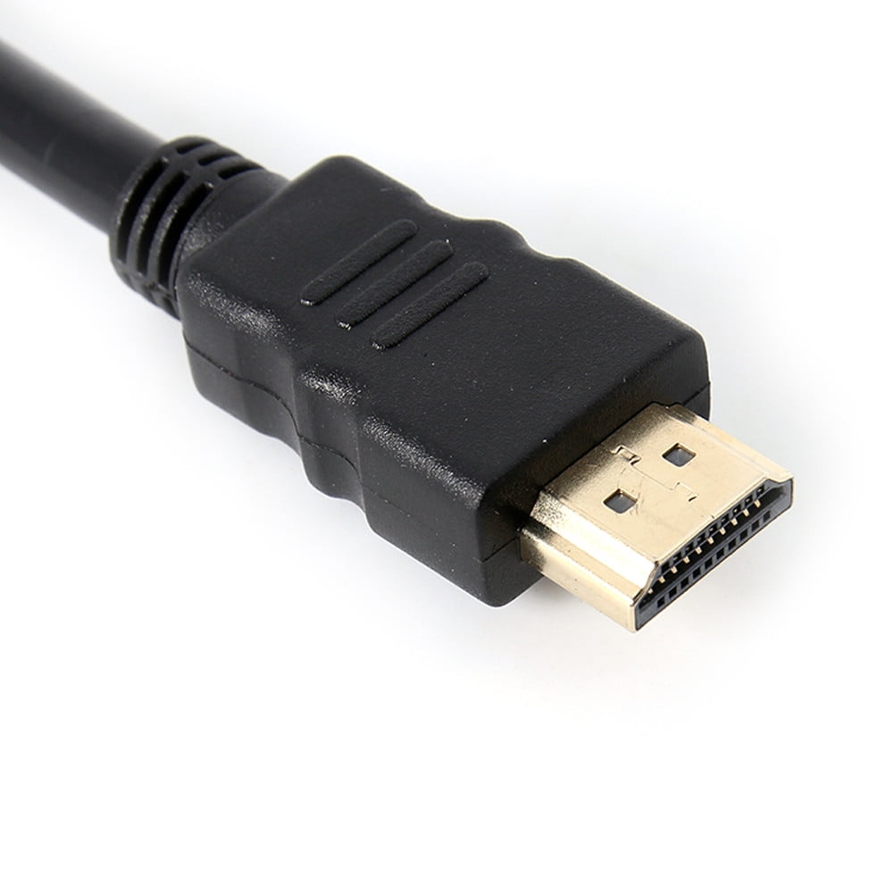 HDMI 1 to 2 Split Double Signal Adapter Convert Cable for Video TV HDTV