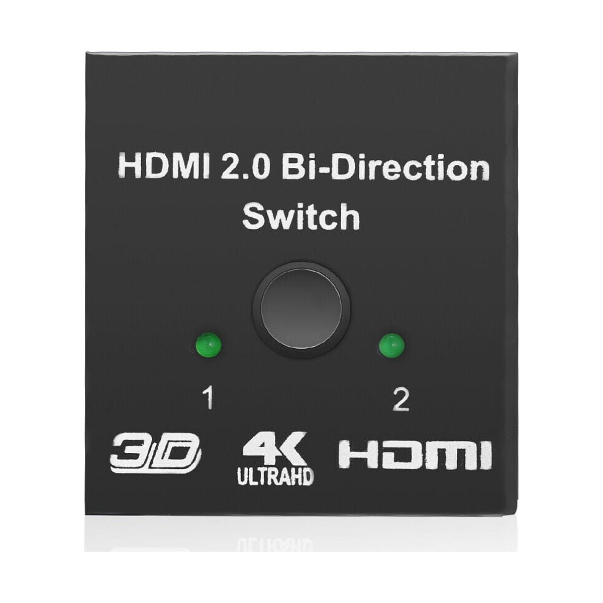 HDMI 2.0 HDTV Switch Switcher Splitter Bi-Direction Hub HDCP 2x1 1x2 In Out 4k - Foto 3