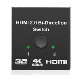 HDMI 2.0 HDTV Switch Switcher Splitter Bi-Direction Hub HDCP 2x1 1x2 In Out 4K