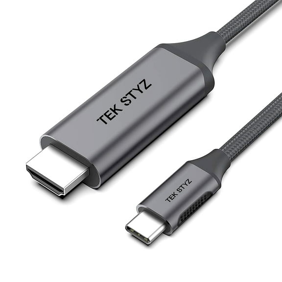 HDMI 4k Adapter Kit Compatible with Samsung Galaxy S22+/ 5G/Plus/Ultra at Digital Full 60Hz with 6 Foot Cable!