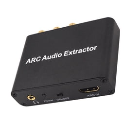 HDMI ARC Audio Adapter Connect and Output TV Audio to Soundbar Amplifier Speakers Headset for Home Entertainment