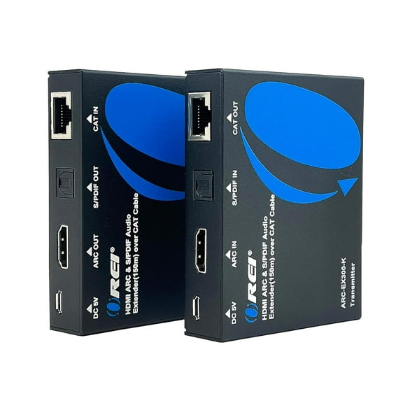 HDMI ARC & S/PDIF Audio Extender up to 150m Using CAT Cable (ARC-EX300-K)