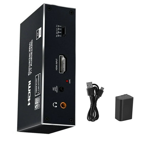 HDMI ARC/eARC Adapter Digital Plus Audio Format Support Solution for Soundbar or Amplifier
