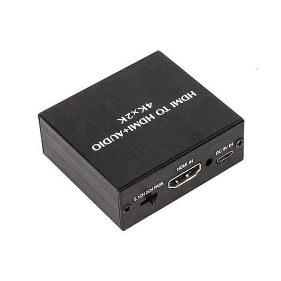 HDMI Audio Extractor 4K@30Hz Support for Amplifiers and Soundbars Accessory Extractor