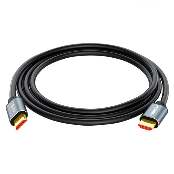 HDMI Cable 4K HDMI2.0 60Hz connection to computer display screen, TV, projector, smart TV box, Blu-ray DVD, synchronous transmission of audio and video, multi-layer shielding, 1 meters/3.28 feet