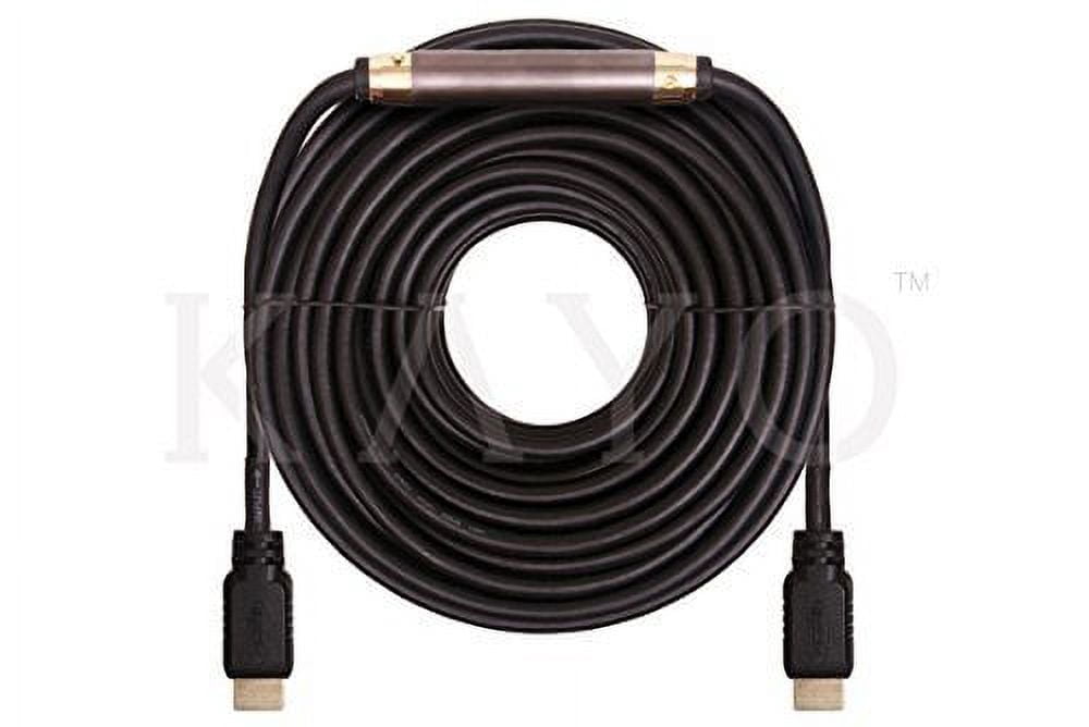 HDMI Cable,KAYO High Speed HDMI1.4/2.0 Super HD 4K 2160p Cable w/Signal Booster+Bonus CABLE TIE+USB Charger,Supports-4K 2160p/1080p HD,3D,Ethernet & Audio Return,PS3/PS4,Xbox360 (100FT -1PK)