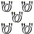 HDMI Cables 3FT, 10Pack, 4K60Hz UHD, High Speed HDMI 2.0 Cable Male