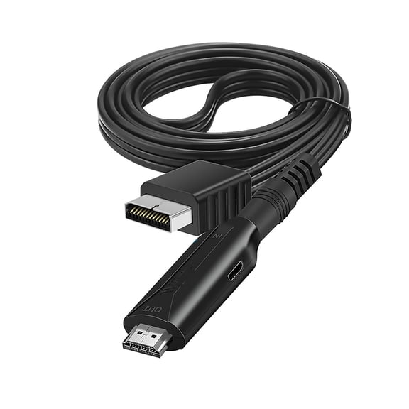 HDMI Converter Plug and Play Digital Converter for PS2 Display Modes, 720p/1080p