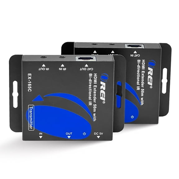 1080p HDMI Extender (Loop, Bi-IR) - 165ft (cat6)-EX-165C