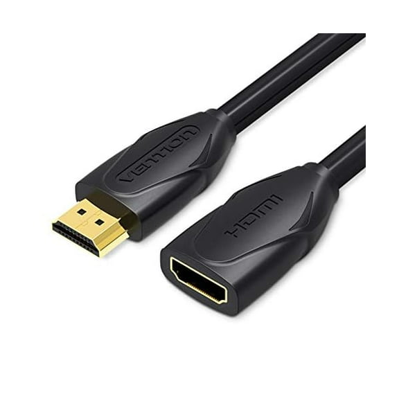 HDMI Extension Cable 15FT, 4K 60Hz HDMI Extender Male to Female Cord Compatible with TV Roku Laptop Xbox Blu-Ray PS5/PS4 Switch
