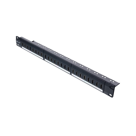 HDMI High-Density Feed Through Patch Panel - 24 Port, 1U