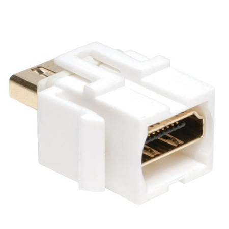 Tripp Lite P164-000-kj-wh Hdmi Keystone Snap-in Wall Plate Coupler