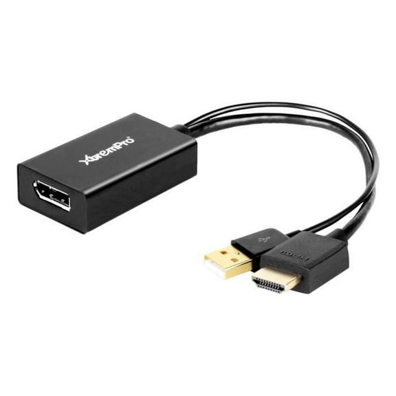 HDMI Plus USB A & M to Displayportp F Audio Vidoe Adapter Cable