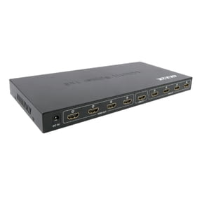 YIBONIKA 8-Port HDMI KVM Switch with Accessories Included, New