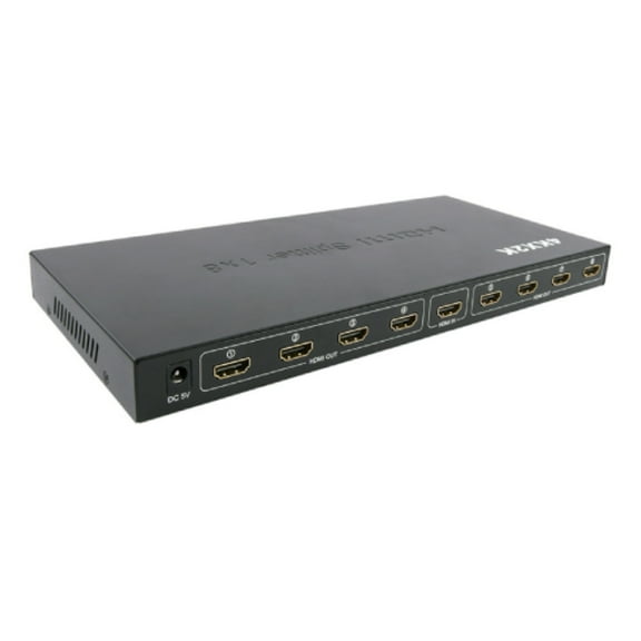 YIBONIKA 8-Port HDMI KVM Switch with Accessories Included, New