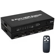 HDMI Switch 5 in 1 Out 4K 30Hz Ultra HD High-Speed 10.2Gbps Home Cable Compatible with PS5 Xbox