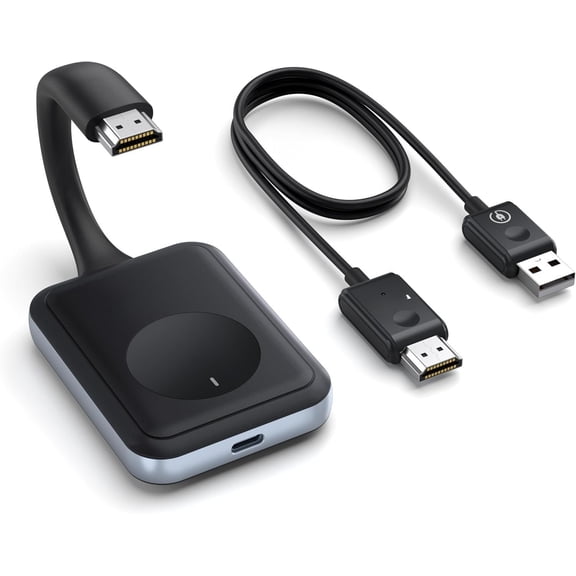 HDMI Transmitter and Receiver Portable HDMI Extender Kit, Plug&Play 2.4/5G 164ft Range 1080P , Up to 8 Transmitter for Streaming Video&Audio to TV/ from Laptop/TV-Boxs