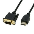 HDMI to VGA Adapter Cable 6FT, iXever GoldPlated HDMI to VGA Cable