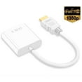 thumbnail image 1 of HDMI to VGA, Gold-Plated HDMI to VGA Adapter (Male to Female) for Computer, Desktop, Laptop, PC, Monitor, Projector, HDTV, Chromebook, Raspberry Pi, Roku and More - White, 1 of 7