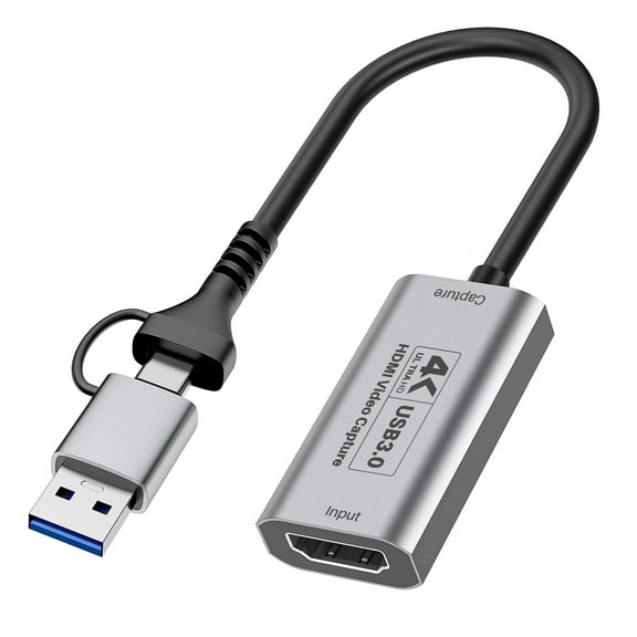 HDMI Video USB/Type-c Capture Card HD 4K Collector Camera Live Broadcast Mobile Phone Computer
