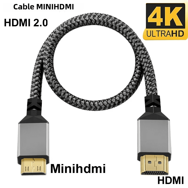 Cable Compatible Con HDMI 0,5 M 1m 1,5 M 2m 3m 5m 10m 20m Cable