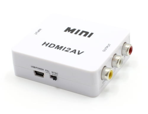 Hdmi To Rca Av Composite Converter Digital To Analog Converter Converts 1524