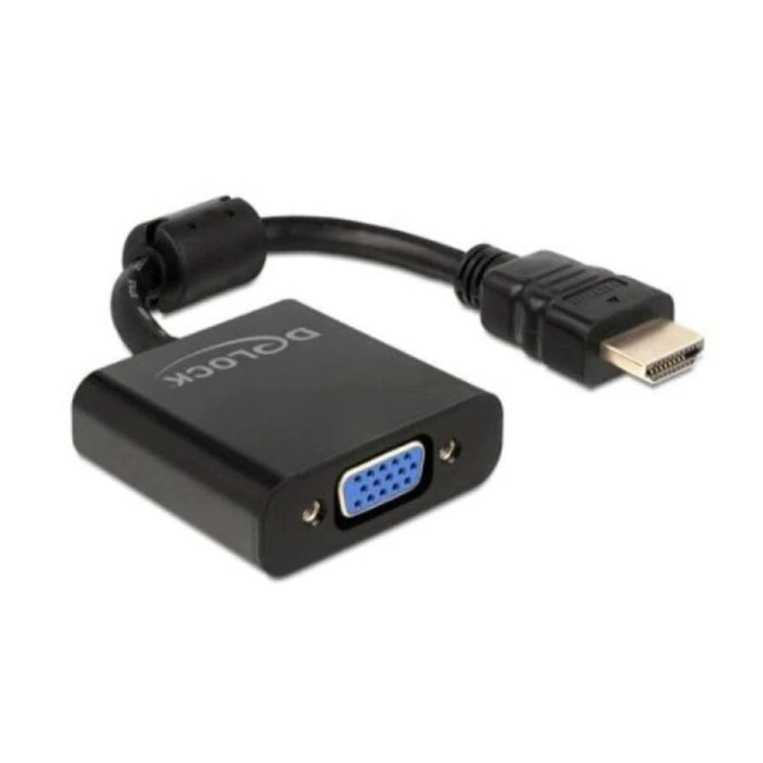 HDMI to VGA Adapter DELOCK 65512 Black - Walmart.com