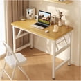 thumbnail image 1 of HDOFM 31.5"/39.4" No Assembly Folding Computer Desk, Foldable Laptop Table for Small Space, Home Office, Student Bedroom & Apartment, 1 of 5