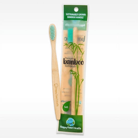 HDP Adult Bamboo Toothbrush Size:Pack of 1 Color:Adult Bamboo