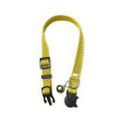 HDP Breakaway Reflective Cat Collars Color:Yellow