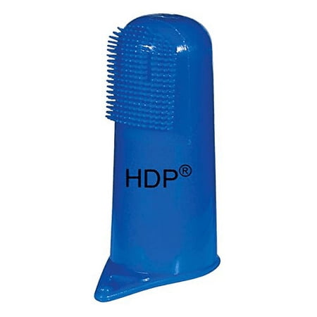 HDP Dog Dental Finger Tooth Brush Color: Assorted Size: Pack of 2