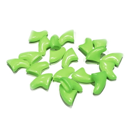HDP Kitty or Doggy Nails Caps Size:Medium Color:Green