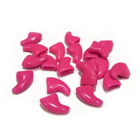 HDP Kitty or Doggy Nails Caps Size:Medium Color:Pink