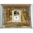 thumbnail image 1 of HDP Premium Pressed Rawhide Bones 6" Size:6 Inch Quantity:15 Pieces, 1 of 1