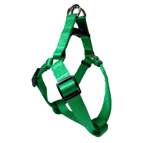 HDP STEP IN Dog Pet Harness 2 in one Walk Adjustable car travel harness Size:Medium Color:Green